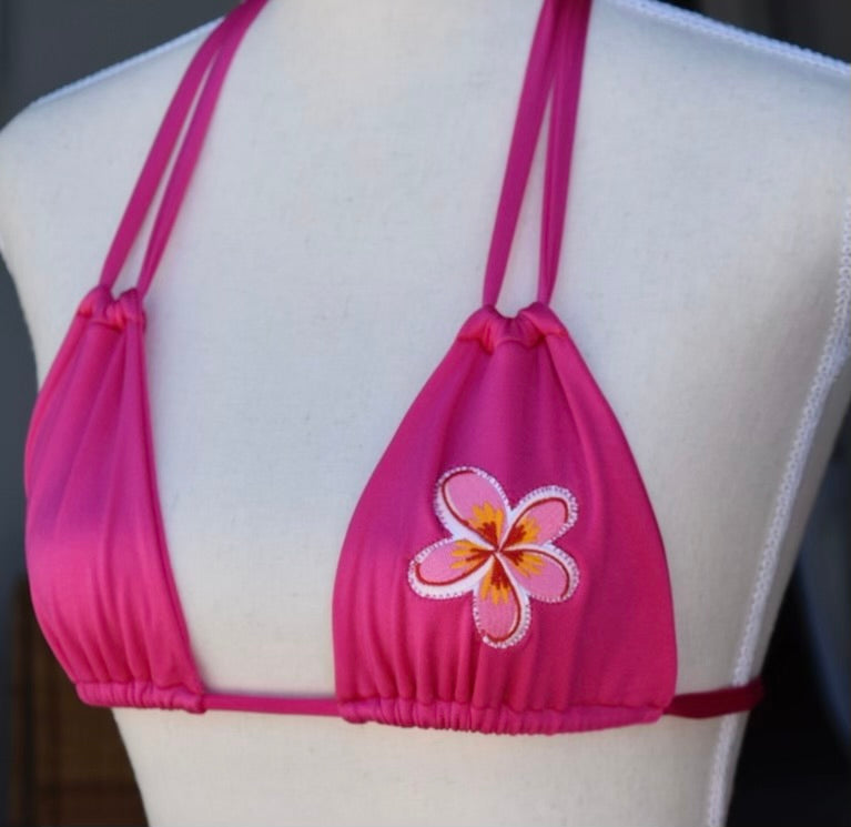 Frangipani Stitch TRI TOP