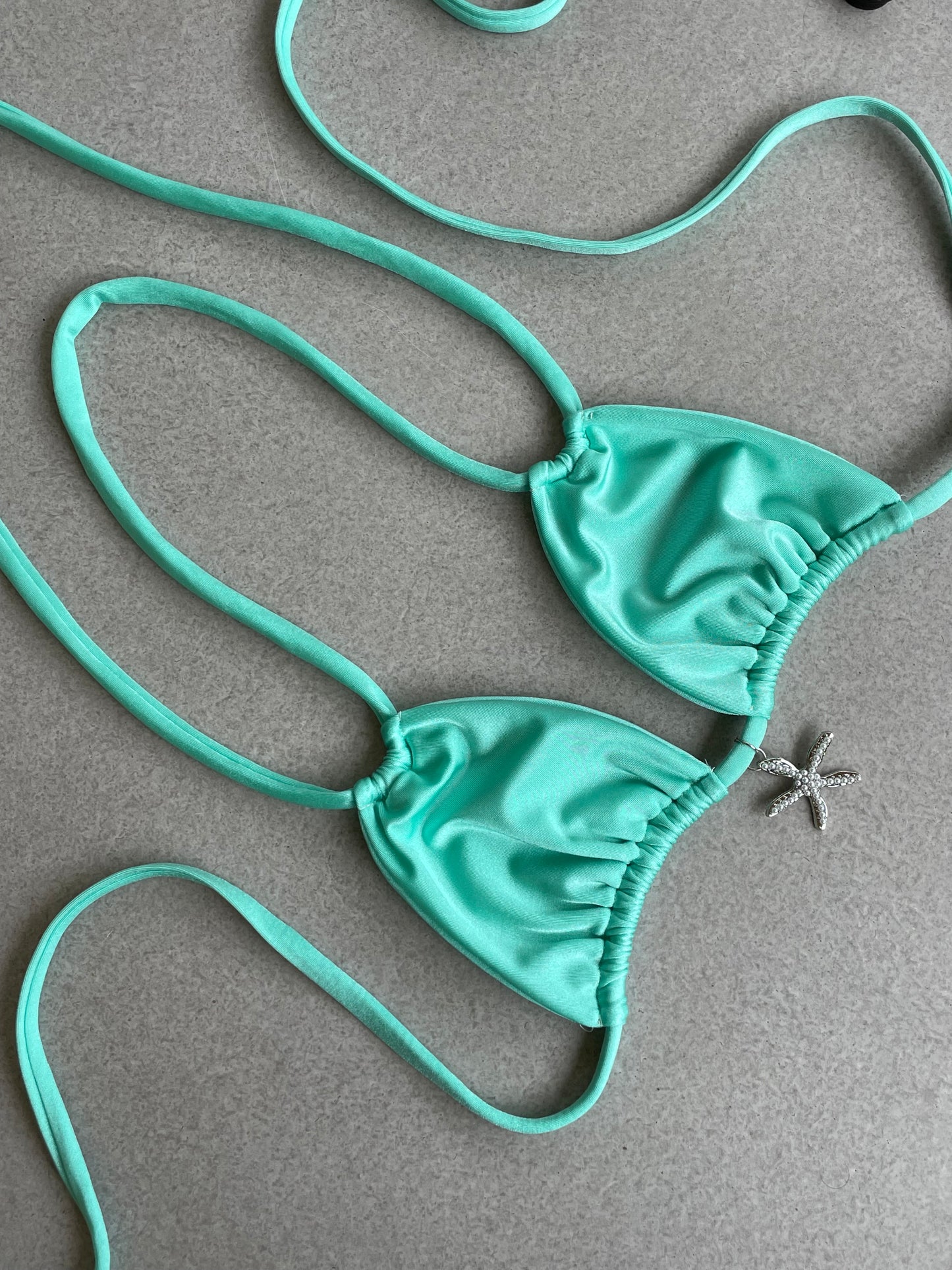 Seastar Bralette - Aquamarine