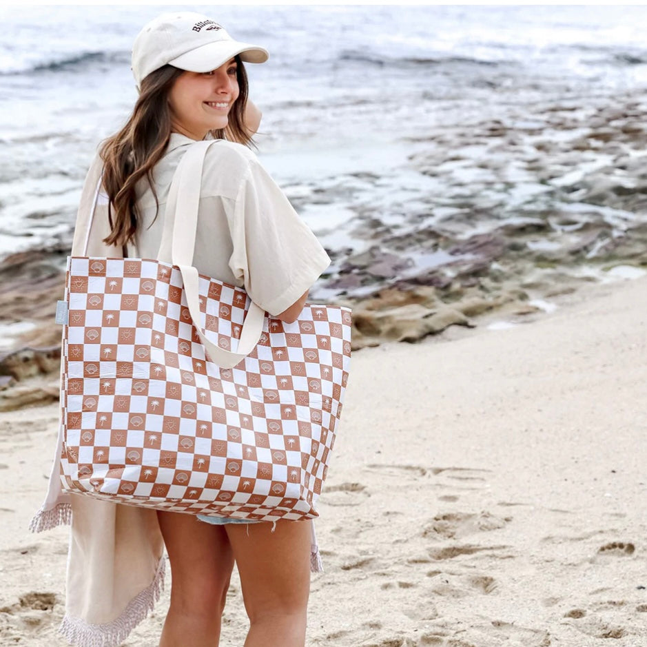 Coastal Shell Beach Bag