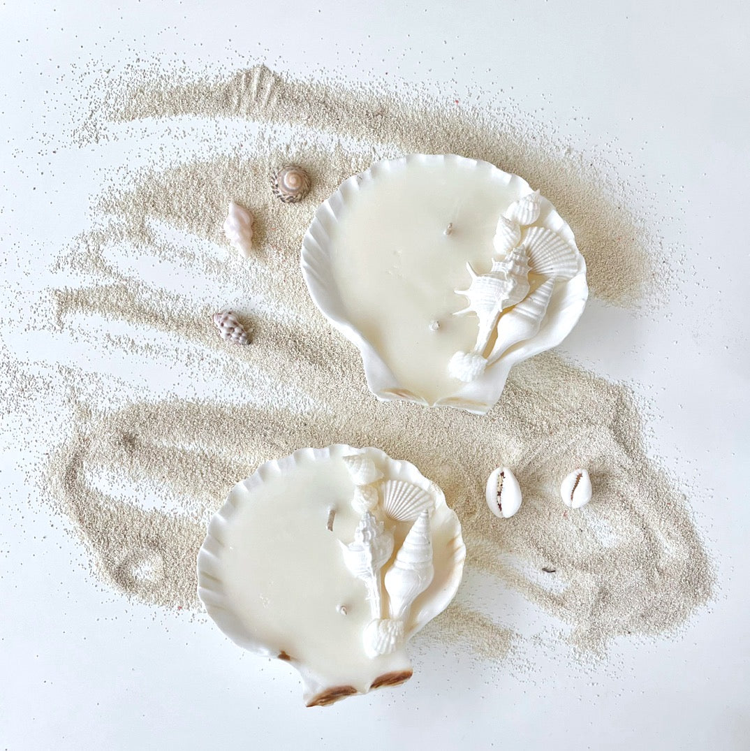 Large Shell Candle