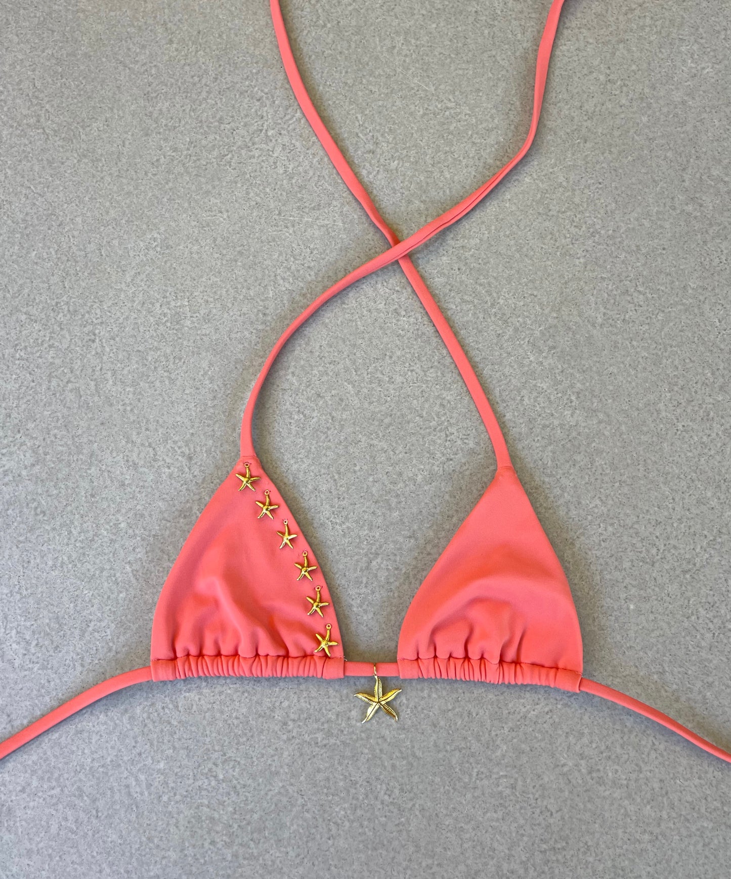 Seastar Bralette - Coral