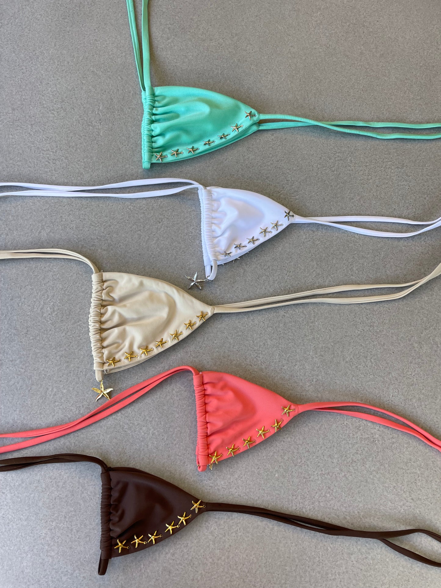 Seastar Bralette - Coral