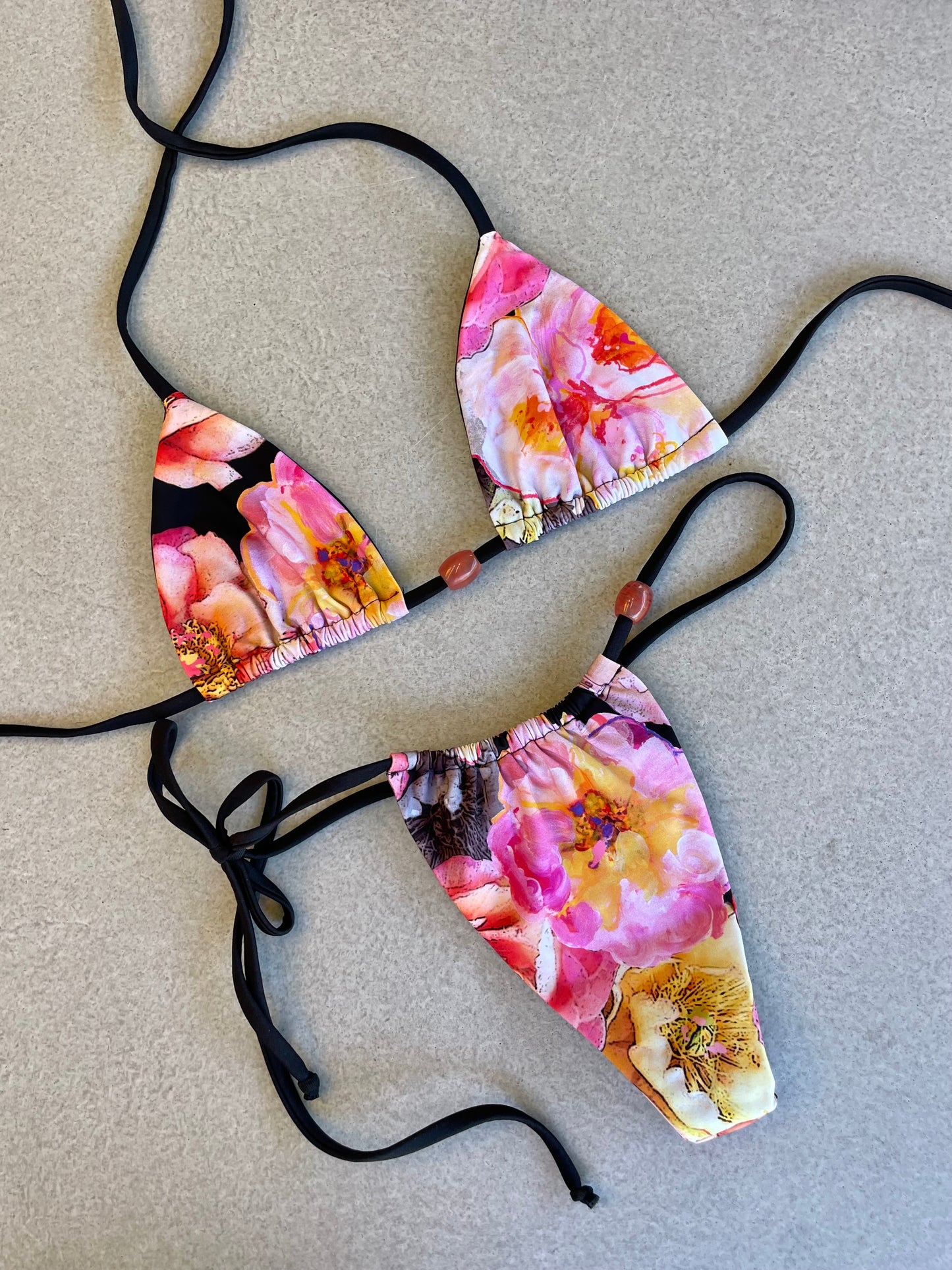 Watercolour Petals TRI TOP